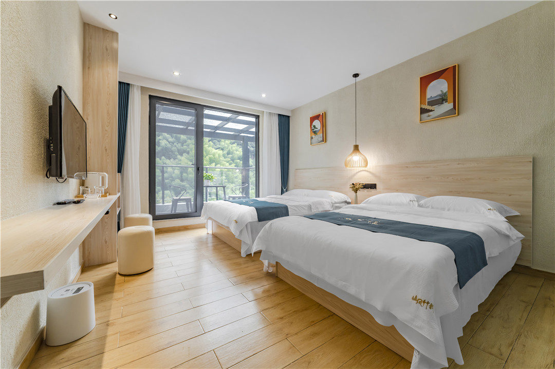 山景阳台双床房1